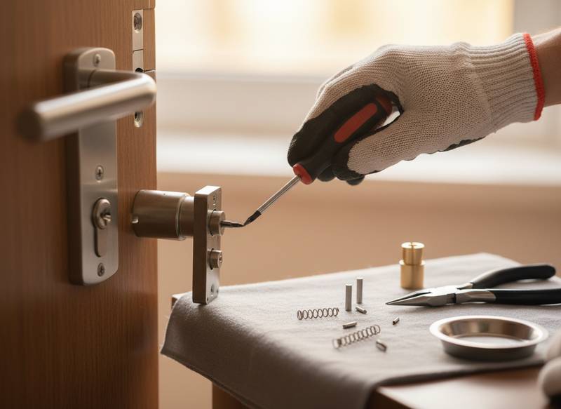 Kleinreparaturen Berlin – Fachgerechte Türschloss-Reparatur durch Hausmeister-Service